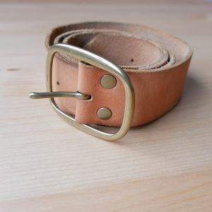 Leather Belt - Tan